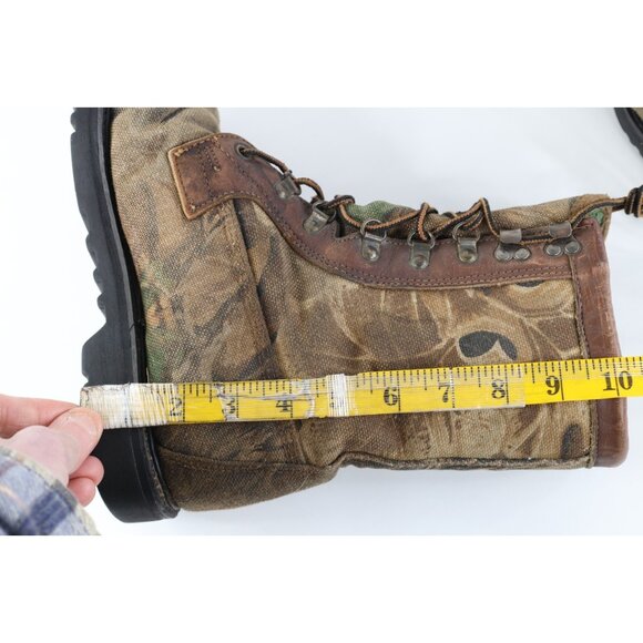 Vintage 90s Cabelas Mens 7 D Thinsulate Goretex Waterproof Camouflage Boots main image 6